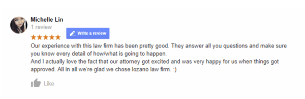 immigration attorney google review april 600x196 1